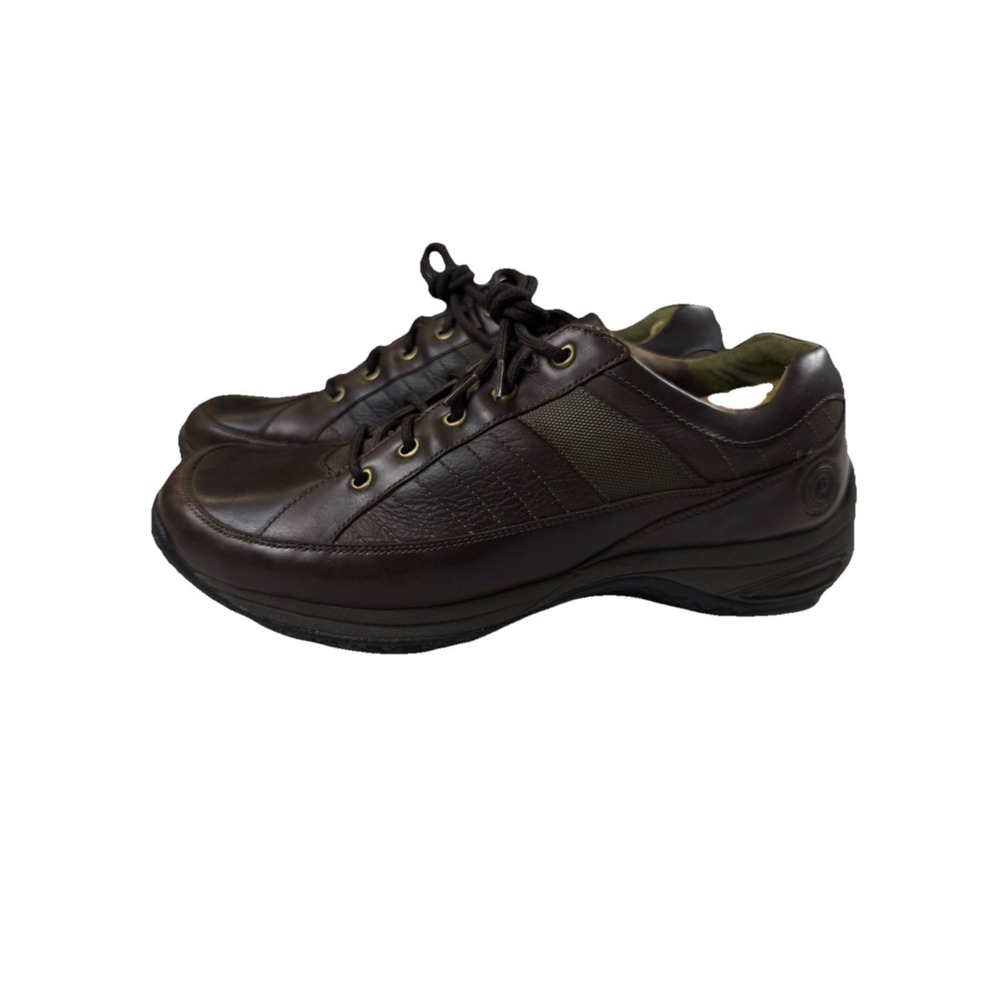 Dunham Waterproof Men's Leather Shoes Brown Lace Up Sz 15 Comfort UGG Insole - Picture 2 of 14